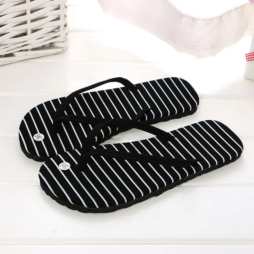 Mode Sommer Gummi Sandalen Flip-Flops | Damen & Herren Leoparden Slipper | Indoor, Outdoor & Strand Flache Slides Kaufschwan® Design 2 38