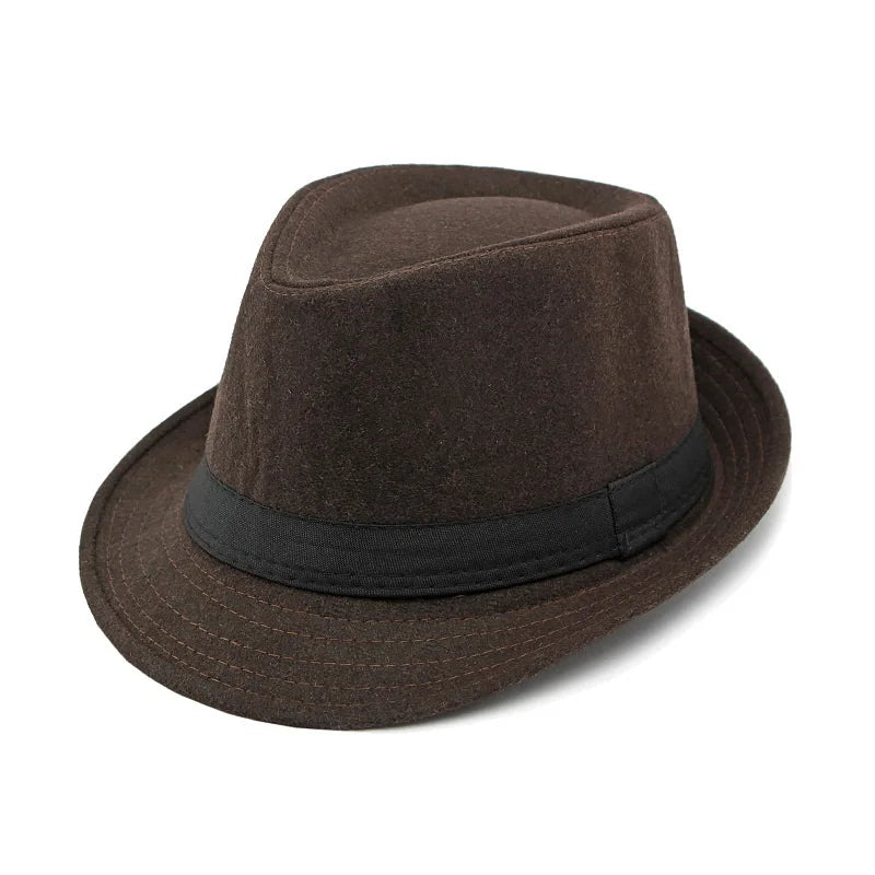 Frühling & Sommer Hüte – Herren Fedoras, Top Jazz Hüte, Bucket & Bowler Hats, Chapeau Fedora für Damen, Schwarze Hochzeitskappen Kaufschwan® Braun