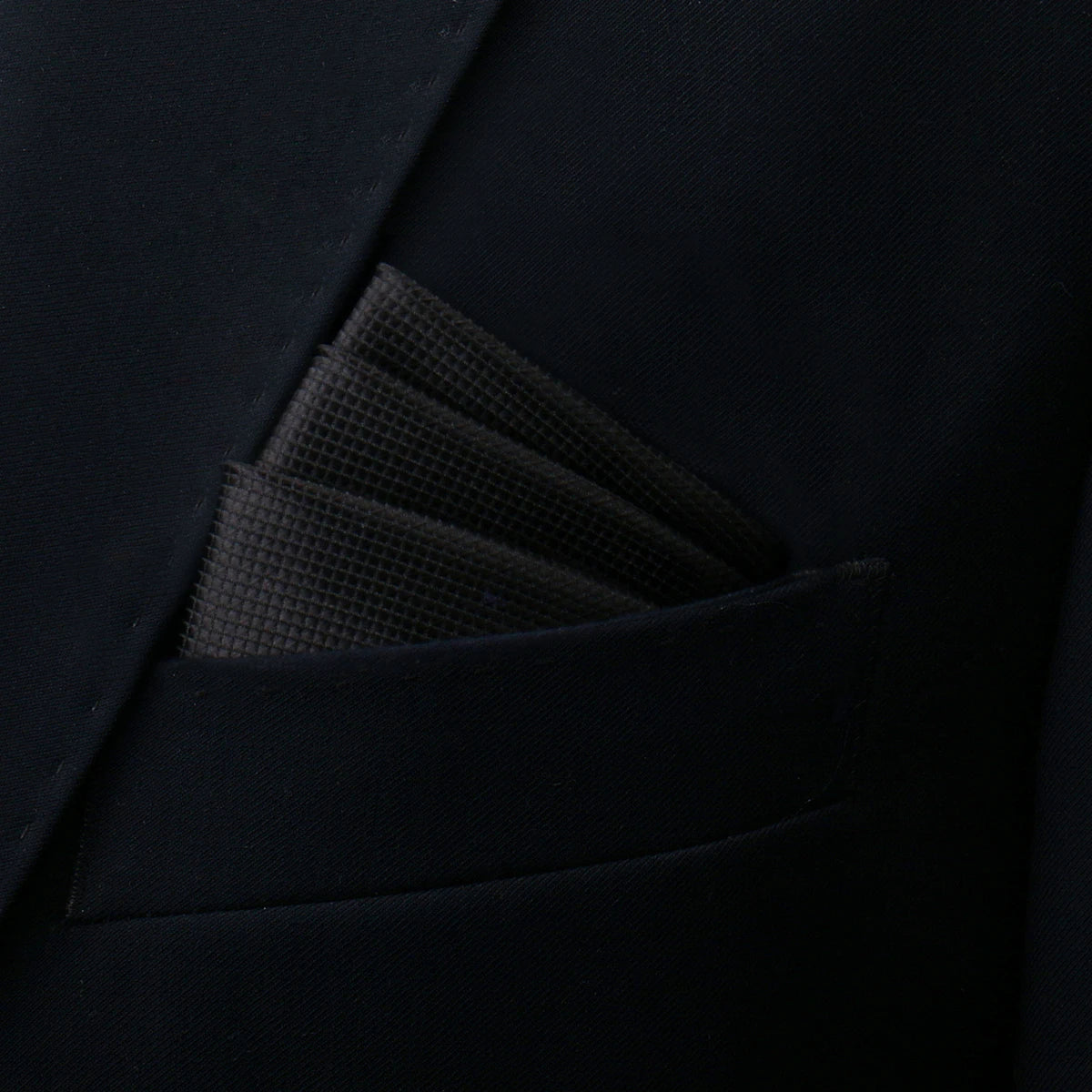 Neues Stil Herren Einstecktuch – Schwarzes Taschentuch Anzug Accessoire für Hochzeit, Party & Geburtstagsgeschenk