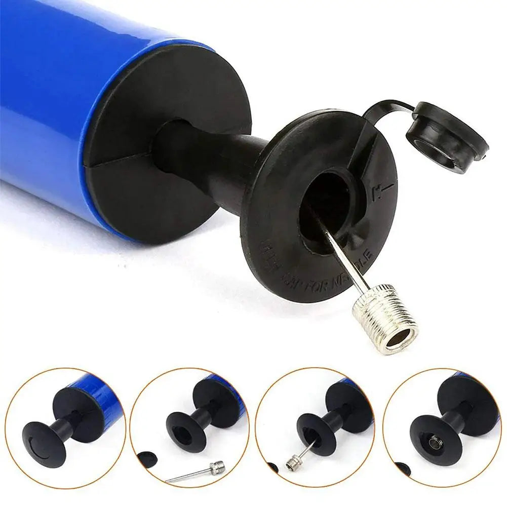 Flexible Handpumpe mit Schlauch – Tragbare Ballpumpe für Fußball, Basketball, Volleyball & Sportbälle Kaufschwan®