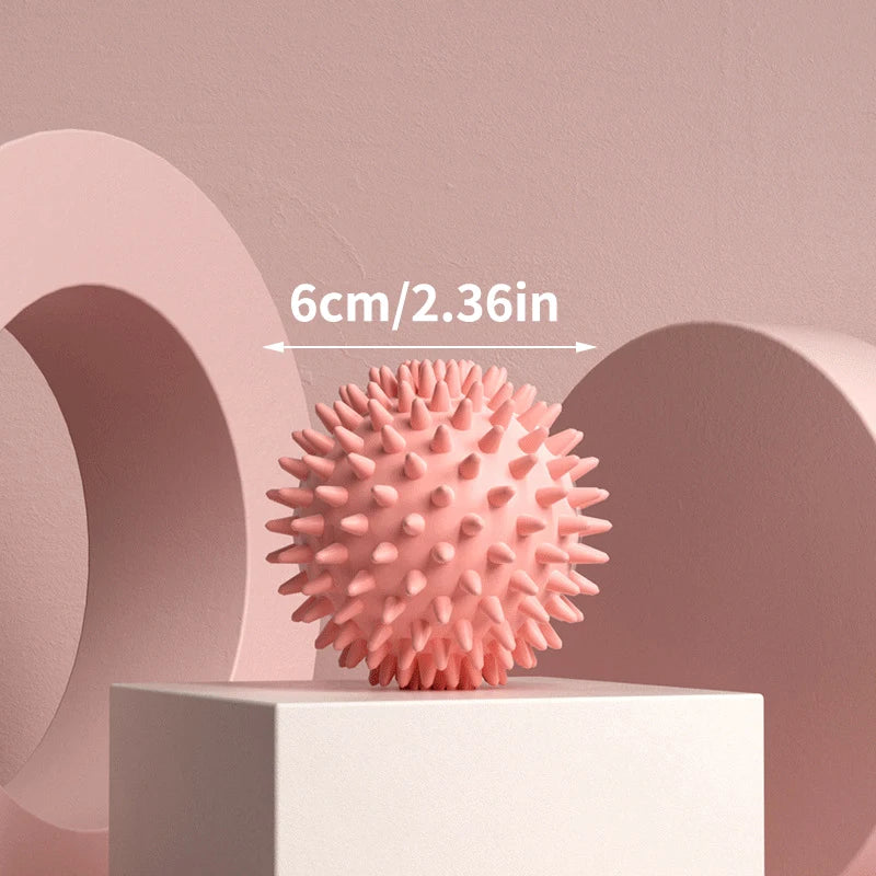 Massageball Set (5 Stück / 1 Stück) | Faszien- & Muskelentspannungsball für Yoga, Fitness, Nacken-, Schulter- & Fußmassage Kaufschwan®