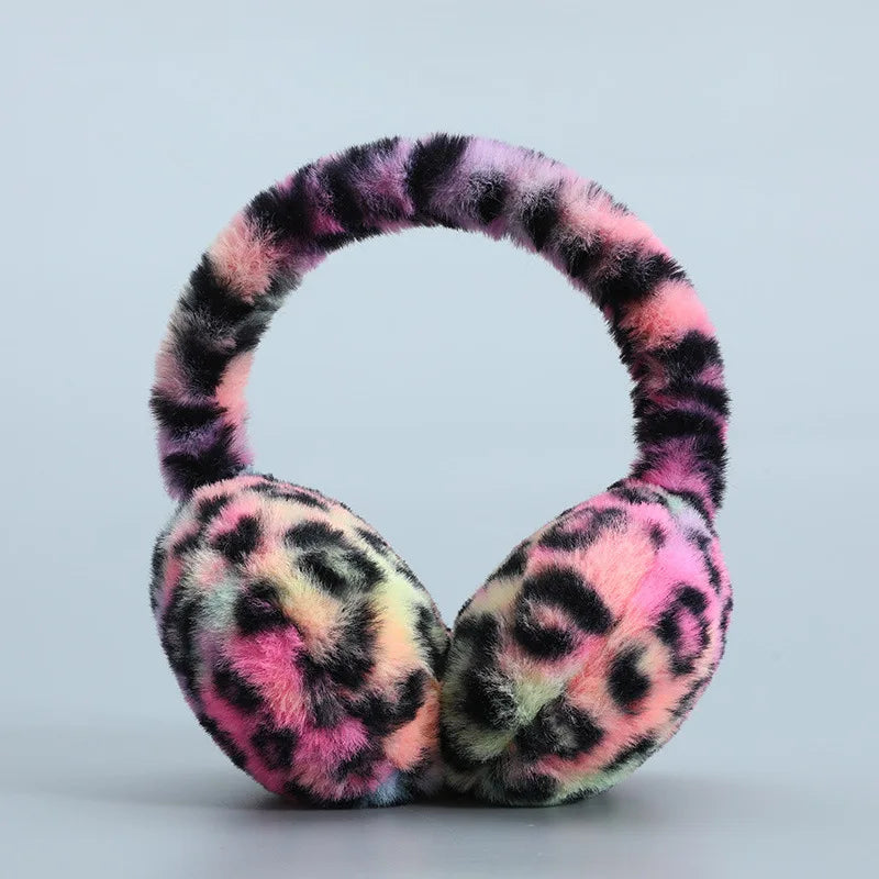 Modische Winter Ohrwärmer – Damen & Mädchen Flauschige Kunstfell Earmuffs | Süße Faltbare Ohrenschützer für Outdoor, Radfahren & Ski Kaufschwan® Lila
