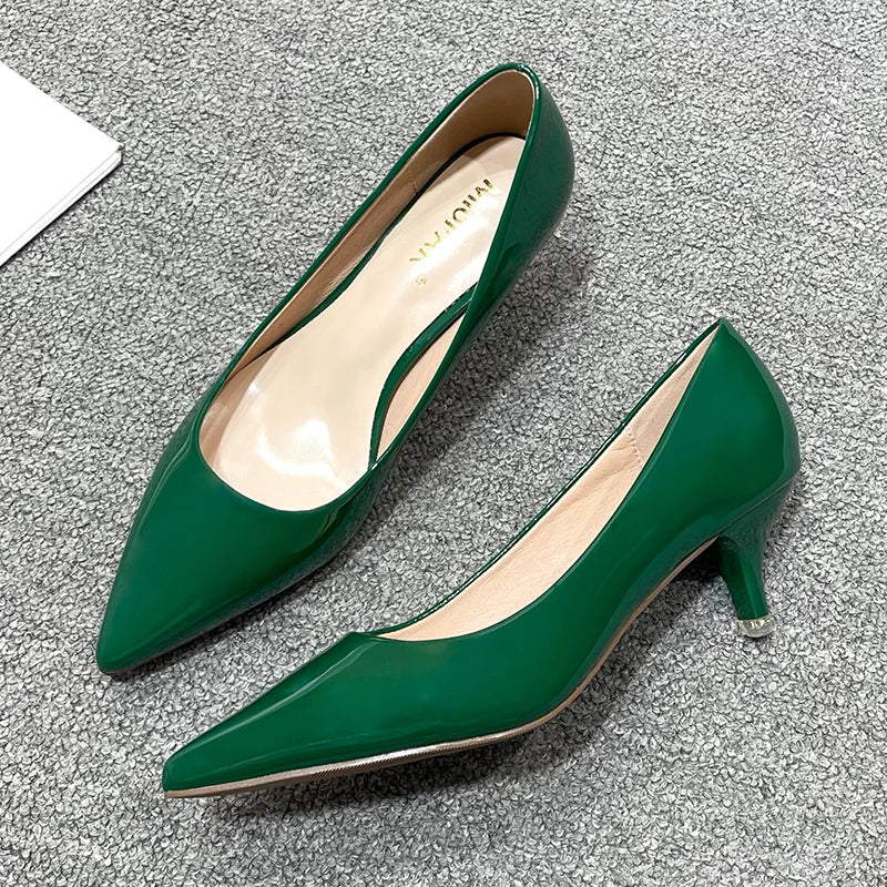 Damen Business-Pumps mit 5 cm Absatz – Elegante Spitzenschuhe