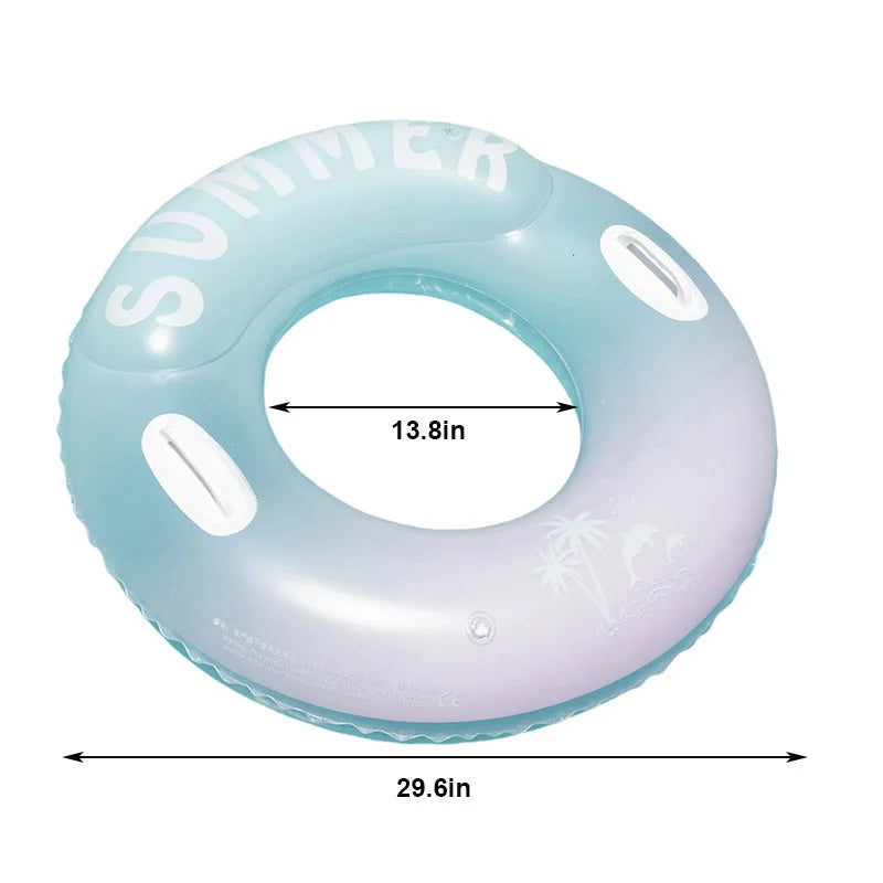 Aufblasbarer Schwimmring für Erwachsene – Verdickter Pool-Schwimmreifen für Jugendliche & Erwachsene Kaufschwan®