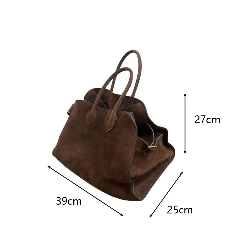 High-End Nischen Design Handtasche – Große Retro Pendler- & Outdoor Reisetasche | Neue Damenhandtasche für Herbst & Winter Kaufschwan®