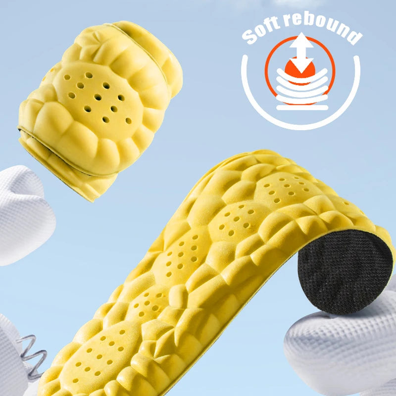 1 Paar Sport Einlegesohlen | Stoßdämpfende Polster & Robuste Unterstützung | Komfort-Einlagen für Damen & Herren, Schmerzlinderung Kaufschwan®