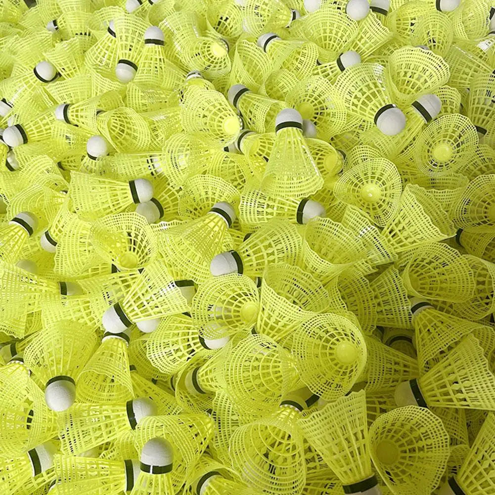10 Stück Grüne Badminton Federbälle – Tragbare Nylon Trainings Federbälle | Langlebige Outdoor Sport Federbälle Kaufschwan®