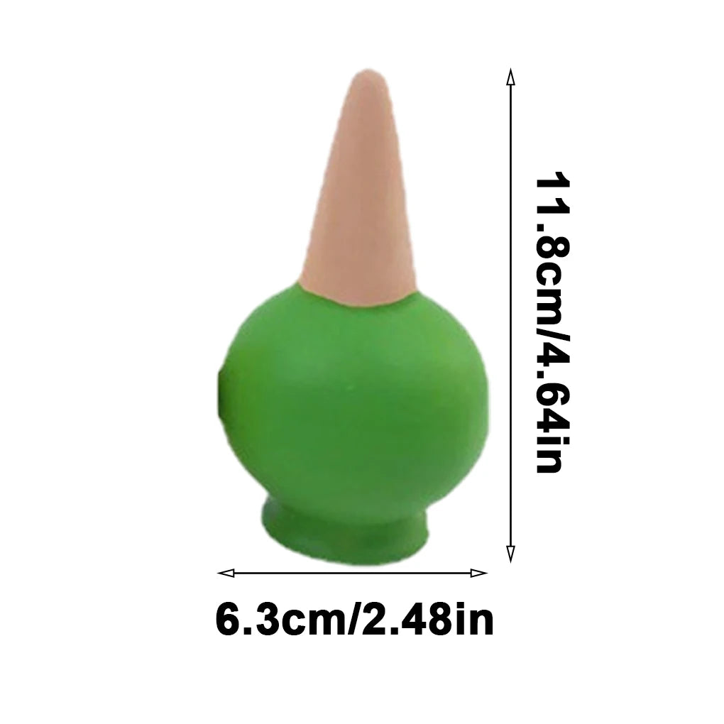 4 Stück Keramik Bewässerungsgeräte – Modernes Automatisches Tropfbewässerungssystem | Weinflaschen-Bewässerungskegel für Innen- & Außenpflanzen
