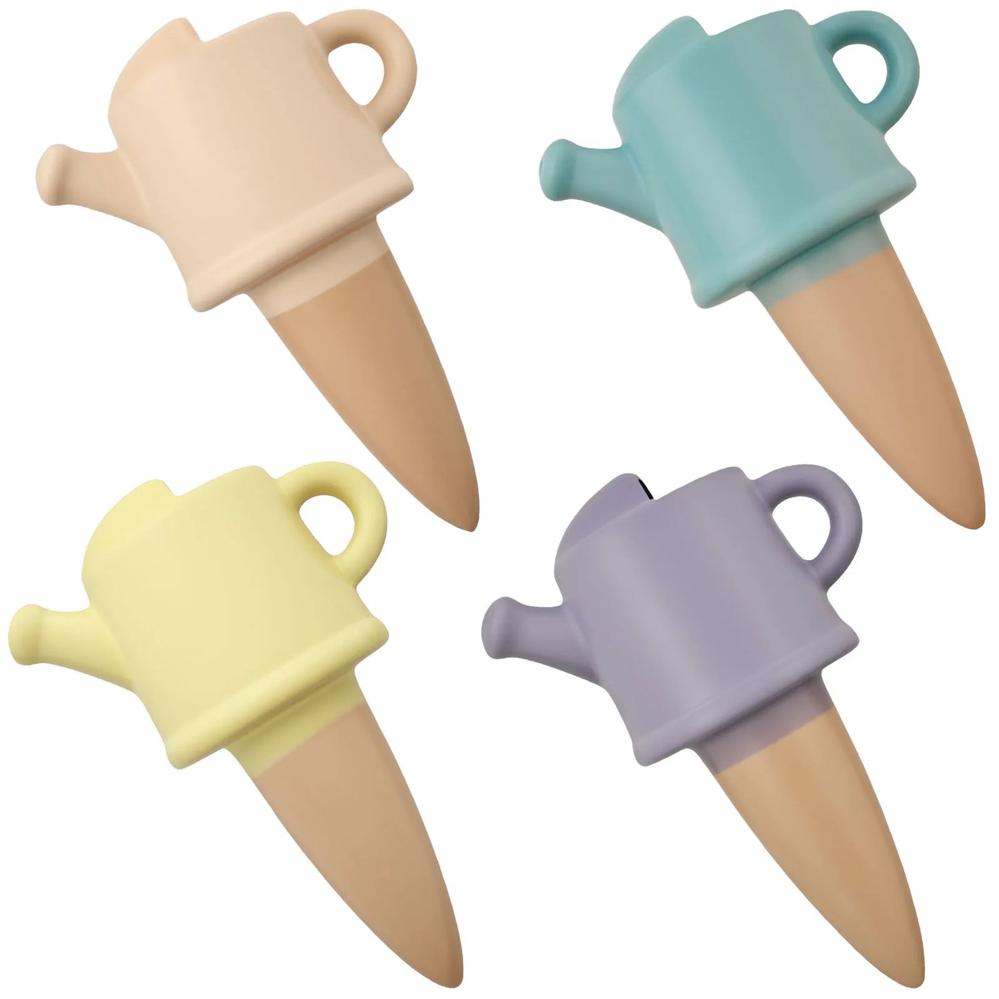 4 Stück Selbstbewässerungsspikes – Automatisches Bewässerungssystem | Einstellbare Tropfbewässerung für Innen- & Außenpflanzen