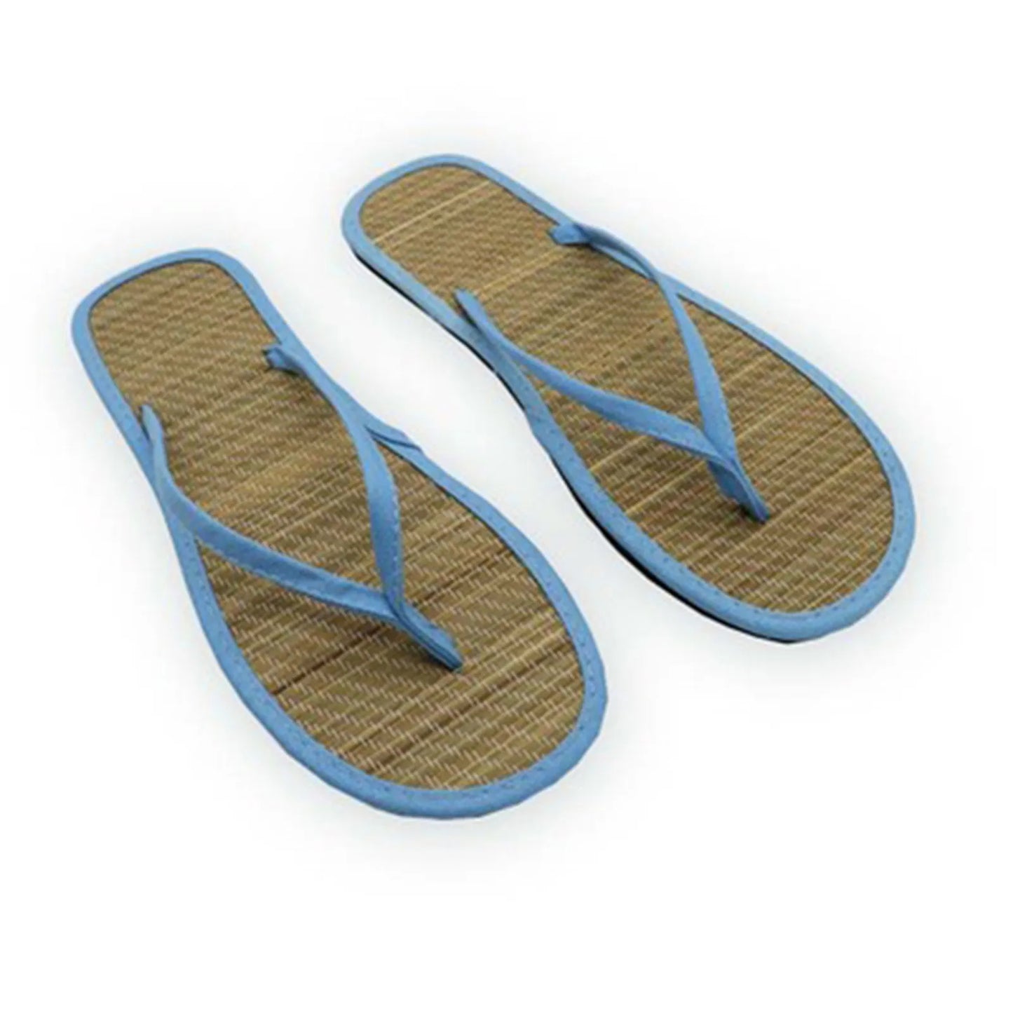 Damen Flache Flip-Flops | Bequeme Rutschfeste Bambus-Rattan Sandalen | Hausschuhe für Bad & Alltag Kaufschwan®