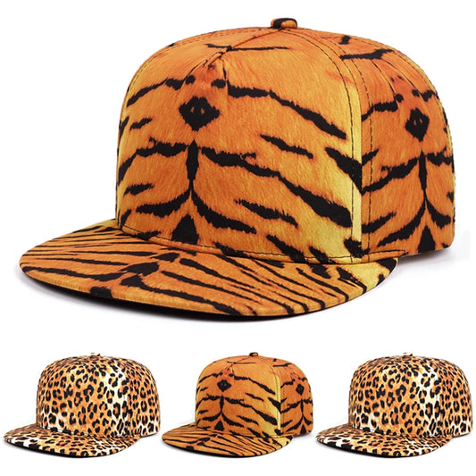 Tiger/Leoparden Cap | Bedrucktes Street Pop Skateboarding Hip Hop Baseball Cap | Sonnenschutz Kaufschwan®