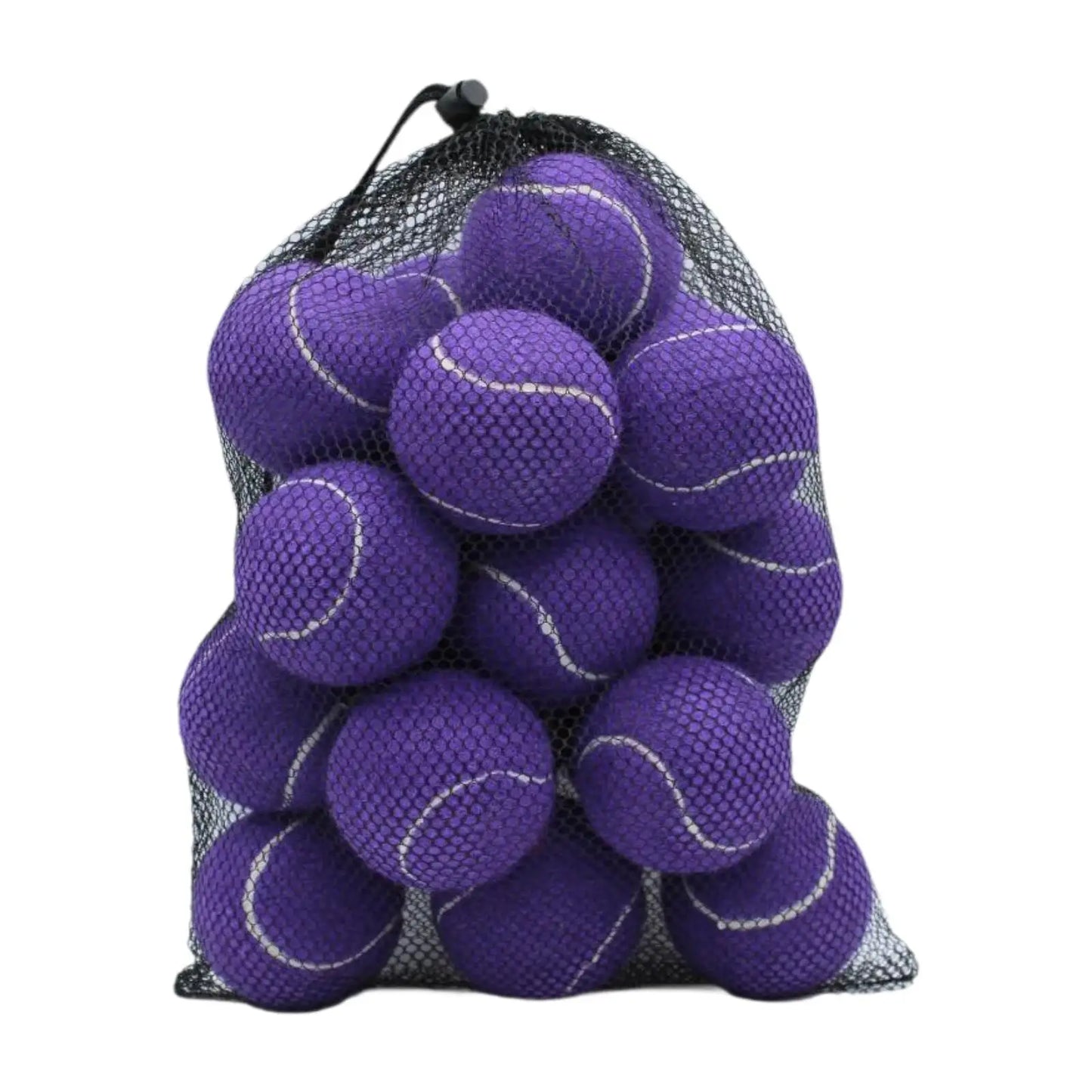 20er Pack Tennisbälle für Training & Übungen – Robuste 2,52" Standardgröße Bälle für Outdoor Sport & Tennistraining Kaufschwan® Lila