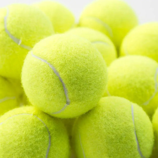 (3er Set) Hochelastische Tennis Trainingsbälle – Strapazierfähiger Elastikfaser-Gummiball für Wettkampf, Training & Outdoor Übungen Kaufschwan®