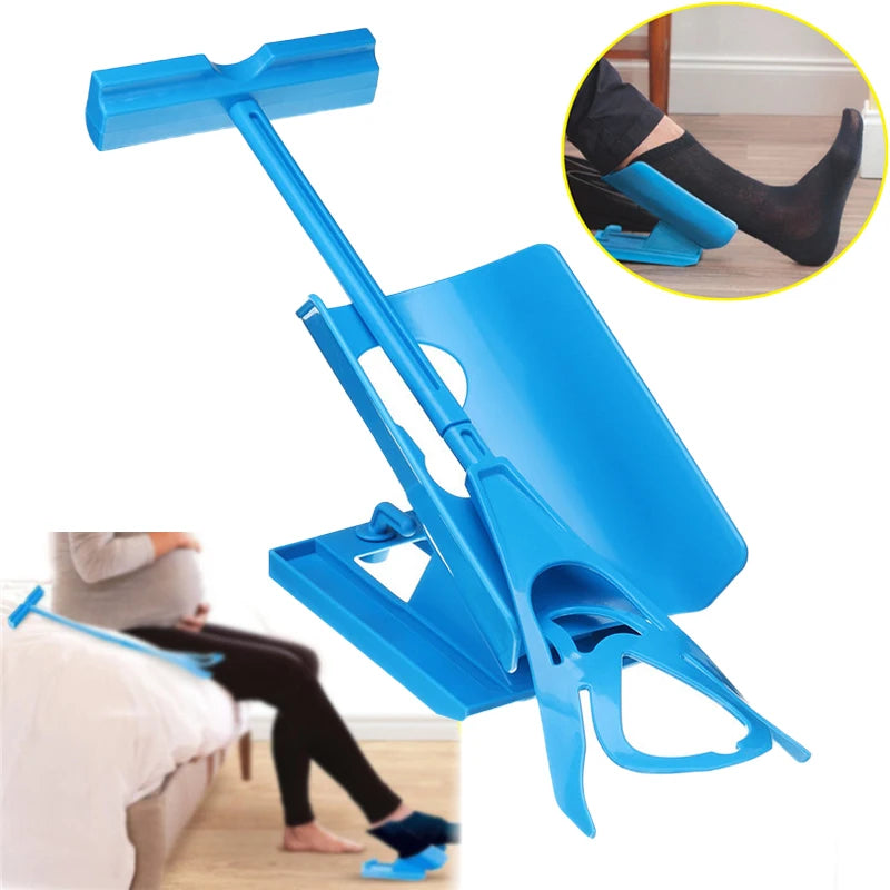 1 Stück Sockenanziehhilfe für Senioren – Tragbare Flexible Sockenhilfe mit Einzigartigem Wiegen-Design | Anziehhilfe für Ältere & Rehabilitationsbedarf Kaufschwan®