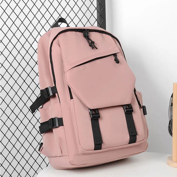 15-Zoll Polyester Wasserdichter Rucksack | Herren & Unisex Laptop Rucksack | Einfacher Solider Alltags- & Reiserucksack Kaufschwan®