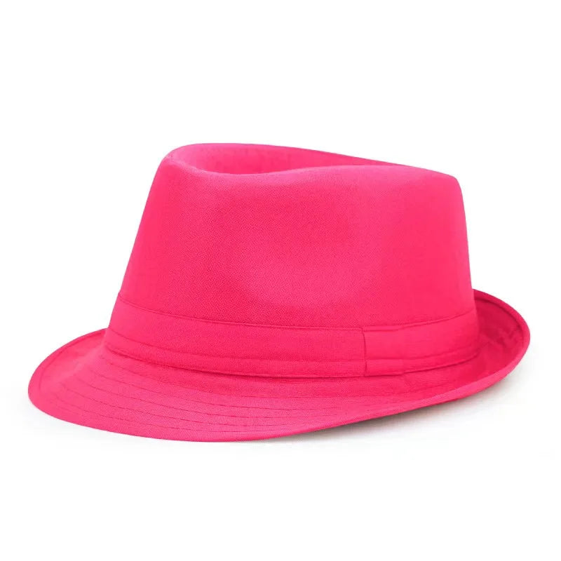 Sommer & Winter Hut - Jazzhut – Britischer Zylinderhut, Herren Fedora, Mittelalte & Ältere Warmer Jazzhut