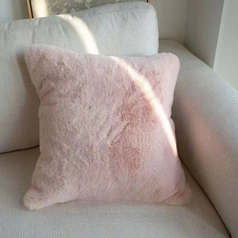 Tulpen-Kissen | Niedliches Rosa Kürbis-Kissen | Sofa-, Bett- & Dekokissen Kaufschwan® Rosa 4