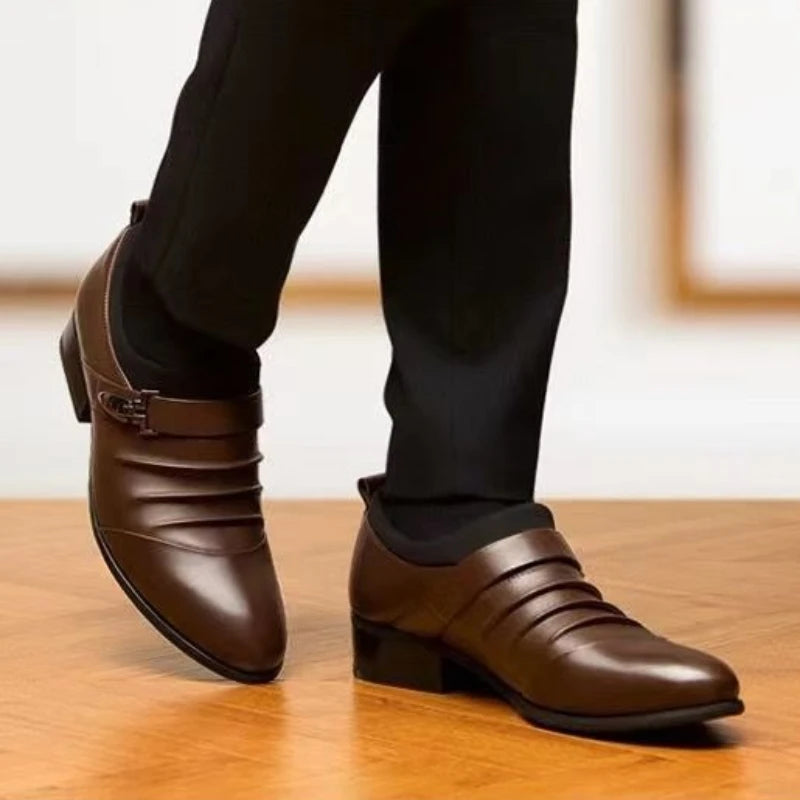 Herren Formelle Spitzschuhe – Hochwertige Luxus-Businessschuhe | Eleganter Stil für Herbst & Winter zum Günstigen Preis Kaufschwan®