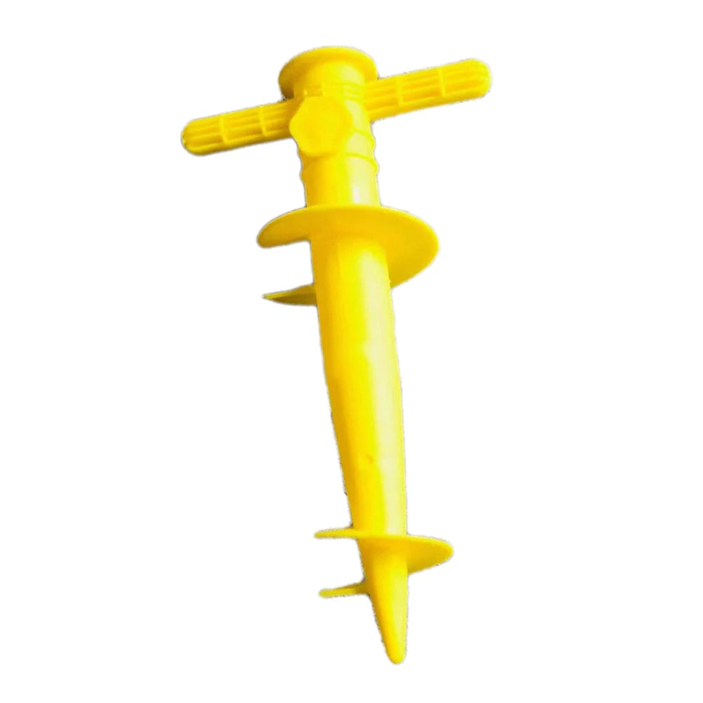 Verstellbarer Sonnenschirmständer – Sand- & Bodenanker | Strand- & Garten Schirmhalter, Outdoor Fixierwerkzeug & Boden Gabel Zubehör Kaufschwan®