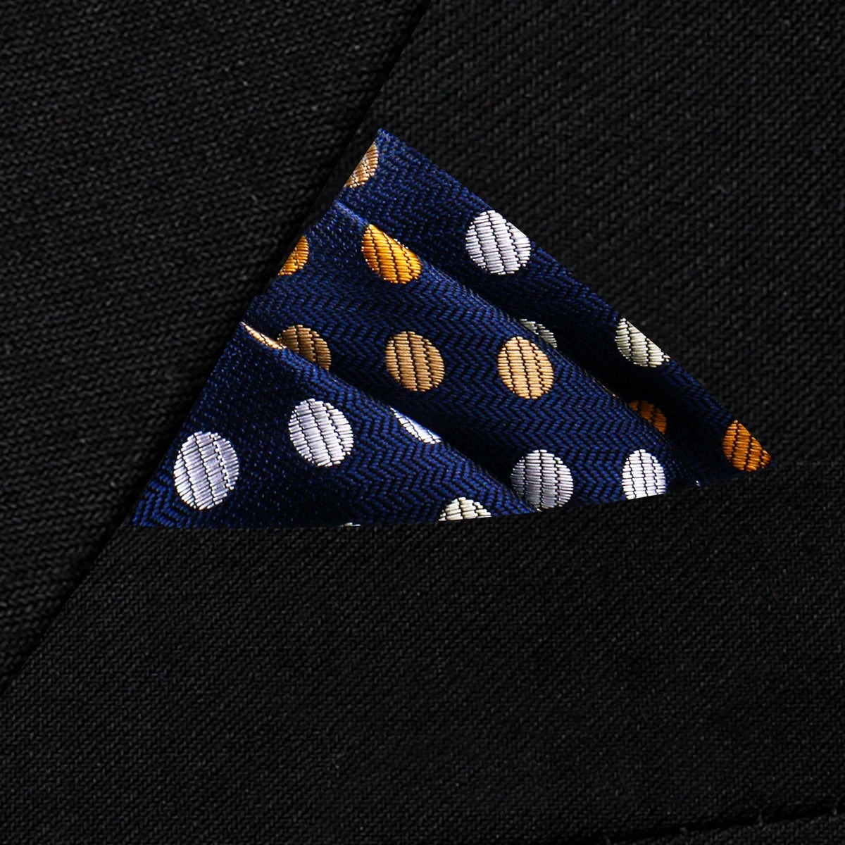 Herren Einstecktuch in Premiumqualität – Neues Design, Einfarbig oder Paisley, Schwarzes Anzug Accessoire in Vielen Farben Kaufschwan®