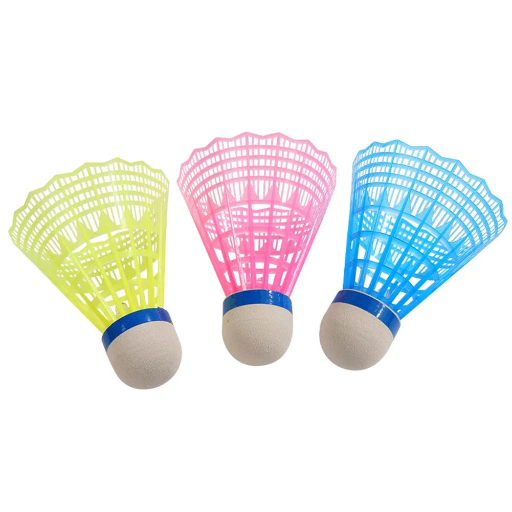 6 Stück LED Leucht Federbälle – Farbige Leuchtende Badmintonbälle für Indoor & Outdoor Spiele Kaufschwan®