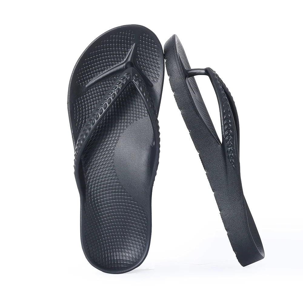 Flip-Flops für Herren | Sommer-Orthopädische Sandalen | Plantarfasziitis-Linderung | Weiche, Leichte Hausschuhe Kaufschwan®