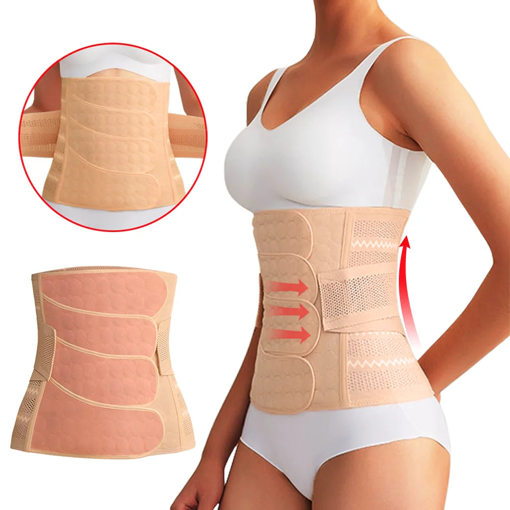 Damen Bauchband Shapewear Gürtel – Shapewear Korsett, Taillentrainer & Bauchweg Bandage für Figurformung & Rückbildung Kaufschwan®