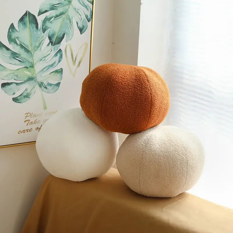 3D Samt Wolken Kissen | Weiches & Bequemes Rundkissen für Sofa Kaufschwan®