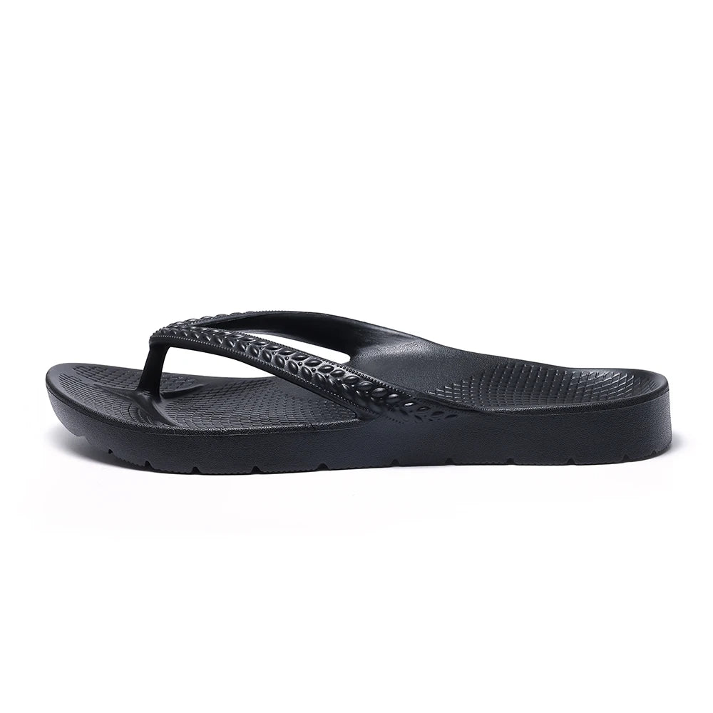 Flip-Flops für Herren | Sommer-Orthopädische Sandalen | Plantarfasziitis-Linderung | Weiche, Leichte Hausschuhe