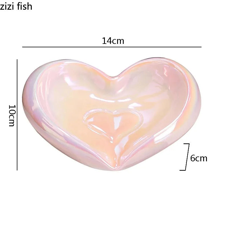 Keramik Seifenbox in Herzform – Seifenschale mit Ablauf für Badezimmerzubehör Kaufschwan®