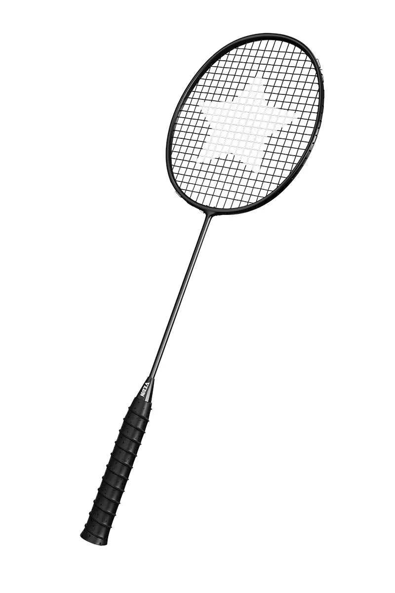 Professionelles Badminton Set – 4U Aluminium-Carbon Schläger mit 2 Federbällen & Tragetasche | Outdoor Trainings Battledore Set Kaufschwan®