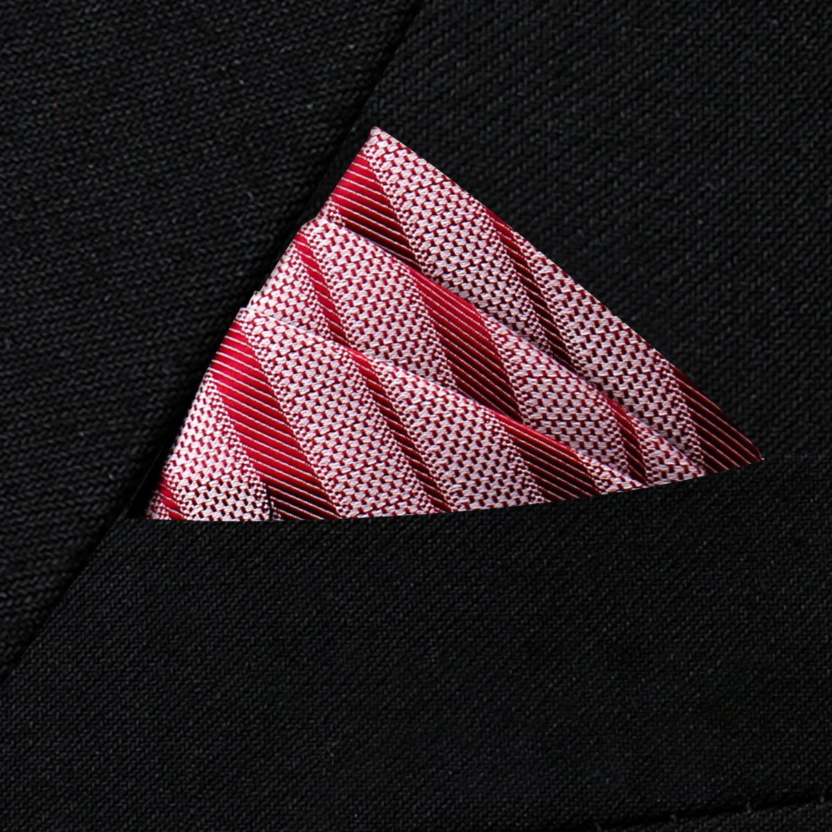 Herren Einstecktuch – Neues Design Jacquard Gewebtes Taschentuch, Braunes Anzug Accessoire für Hochzeit, Party & Formelle Anlässe Kaufschwan®