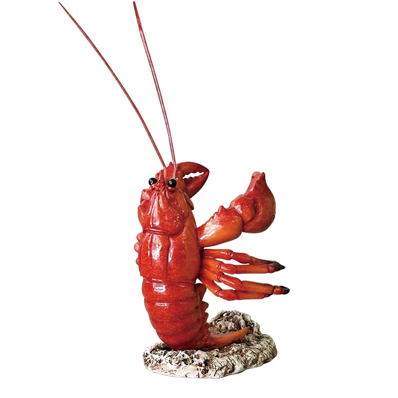 Hummer Weinflaschenhalter – Harz Langusten Flaschenständer | Maritime Küchen- & Bar Dekoration | Meeres-Themen Ornament