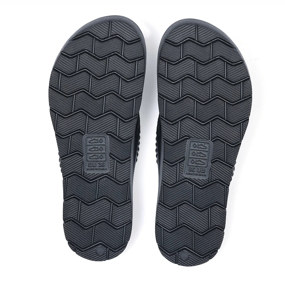 Flip-Flops für Herren | Sommer-Orthopädische Sandalen | Plantarfasziitis-Linderung | Weiche, Leichte Hausschuhe