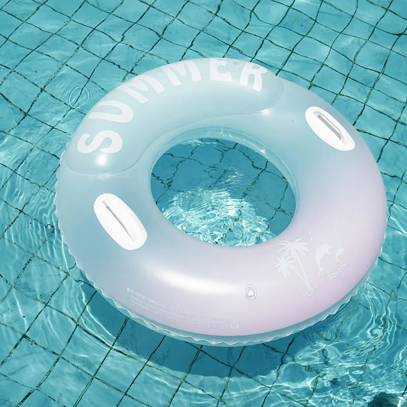 Aufblasbarer Schwimmring für Erwachsene – Verdickter Pool-Schwimmreifen für Jugendliche & Erwachsene Kaufschwan® Motiv 3