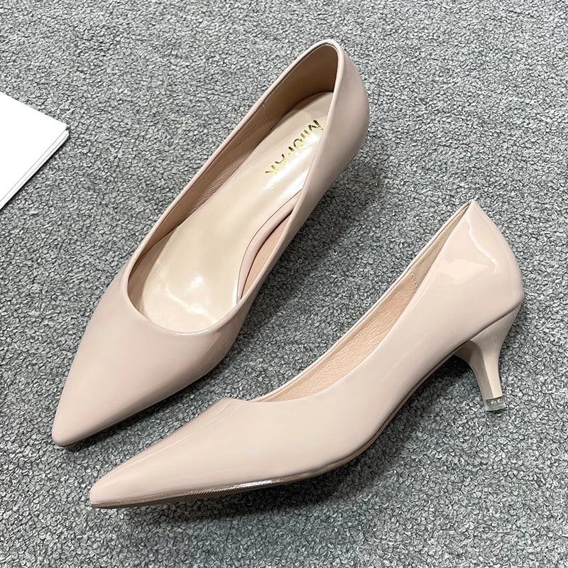 Damen Business-Pumps mit 5 cm Absatz – Elegante Spitzenschuhe