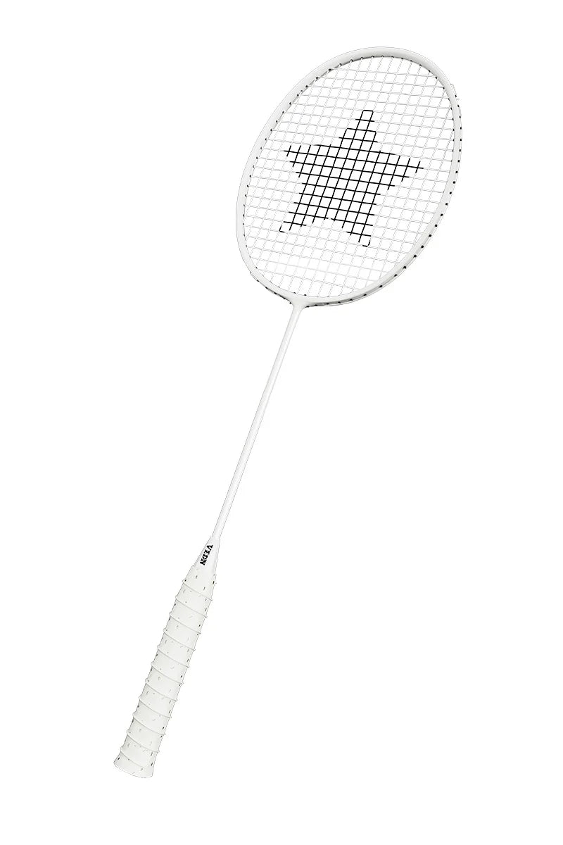 Professionelles Badminton Set – 4U Aluminium-Carbon Schläger mit 2 Federbällen & Tragetasche | Outdoor Trainings Battledore Set Kaufschwan®