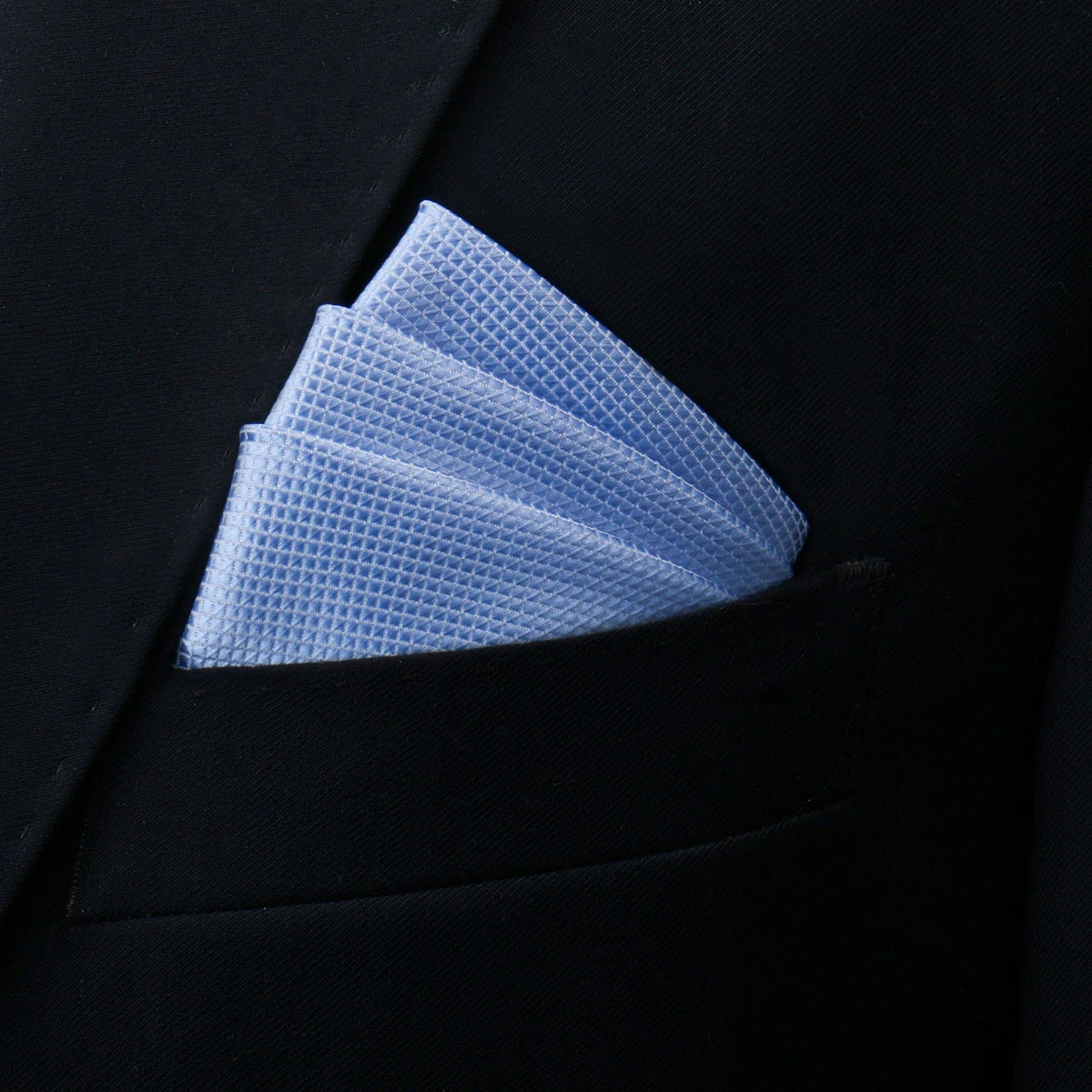 Neues Stil Herren Einstecktuch – Schwarzes Taschentuch Anzug Accessoire für Hochzeit, Party & Geburtstagsgeschenk Kaufschwan®