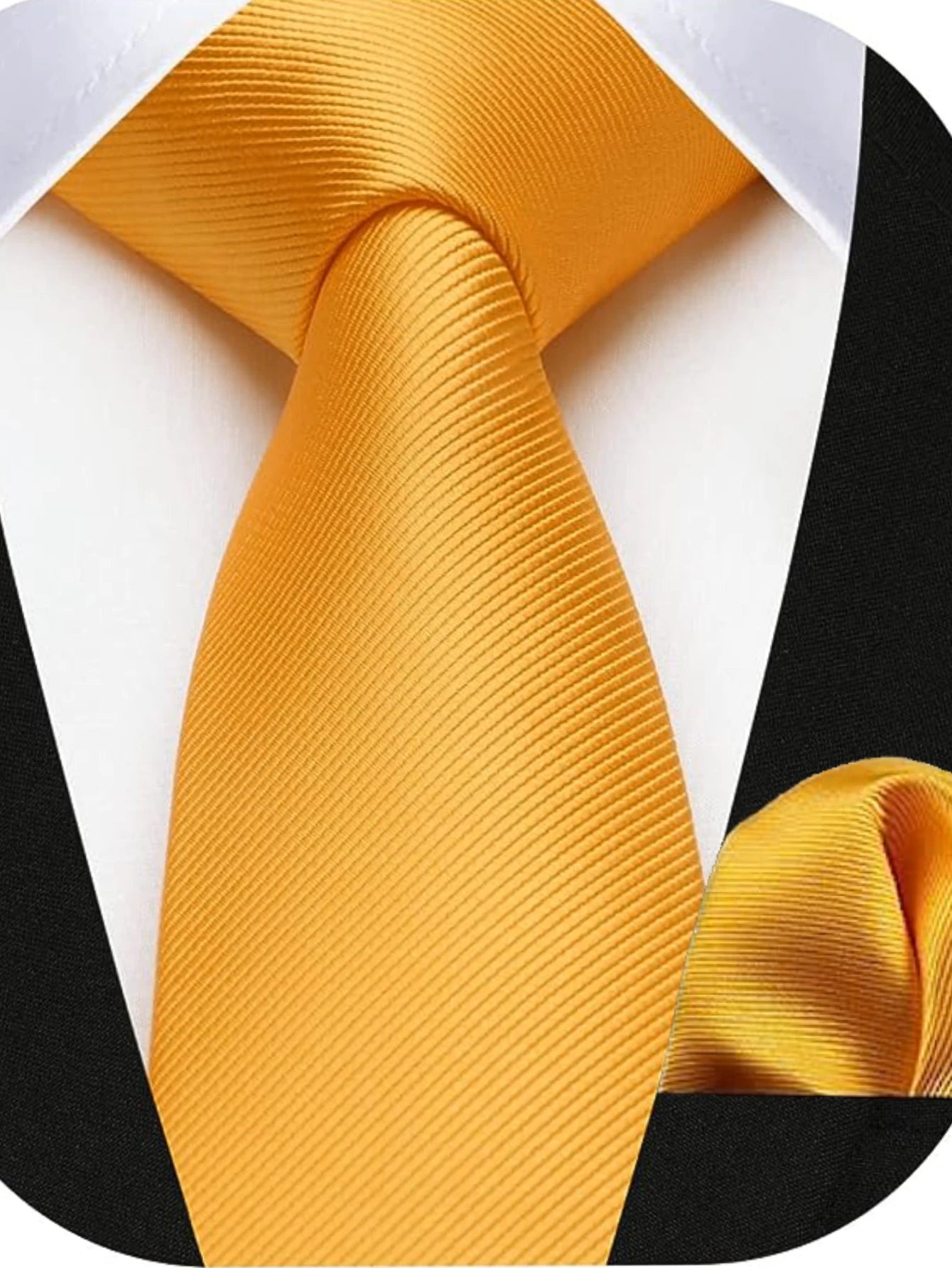 Herren Seidenkrawatten-Set – 6 cm Schmale Krawatte mit Passendem Einstecktuch | Elegantes Geschenk für Hochzeit, Business & Formelle Anlässe Kaufschwan®