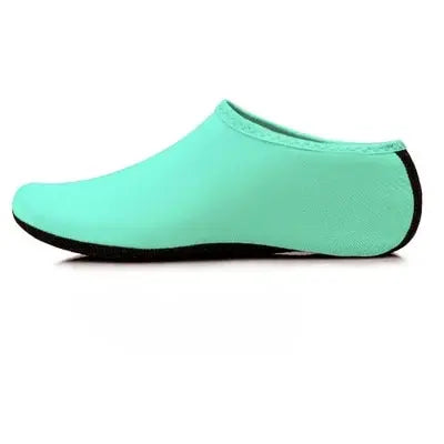 Outdoor Strand / Tauchsocken – Schnelltrocknend mit Schnittschutz & Rutschfester Sohle für Surfen & Schnorcheln Kaufschwan® Grün 40/41