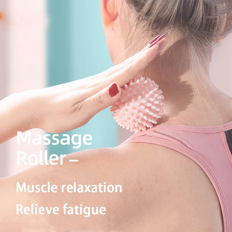 Massageball Set (5 Stück / 1 Stück) | Faszien- & Muskelentspannungsball für Yoga, Fitness, Nacken-, Schulter- & Fußmassage Kaufschwan®