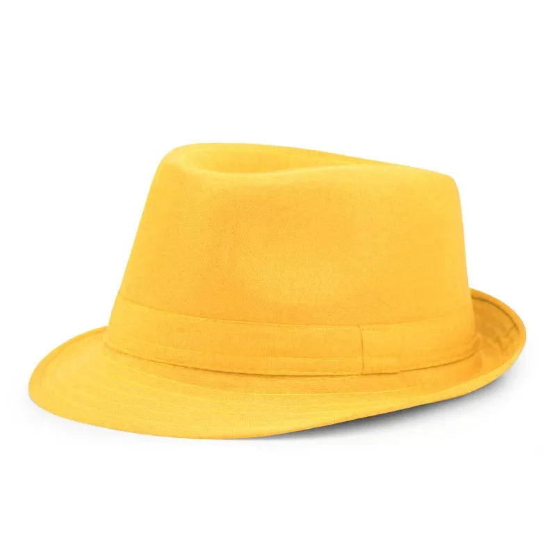Sommer & Winter Hut - Jazzhut – Britischer Zylinderhut, Herren Fedora, Mittelalte & Ältere Warmer Jazzhut