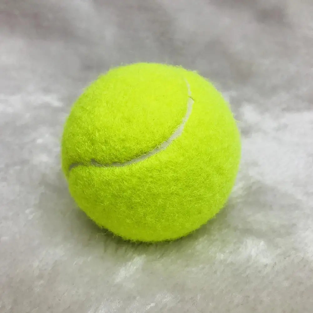 (3er Set) Hochelastische Tennis Trainingsbälle – Strapazierfähiger Elastikfaser-Gummiball für Wettkampf, Training & Outdoor Übungen Kaufschwan®
