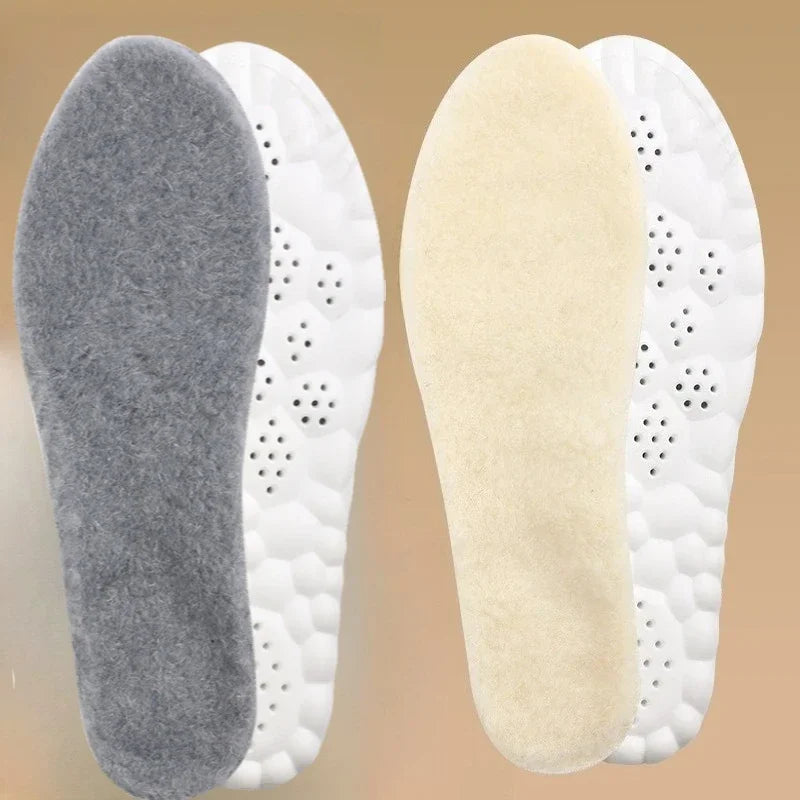 Selbstheizende Thermo Einlegesohlen – Dicke Plüsch Kaschmir Sohlen für Damen & Herren, Warme Winter- und Sportschuhe Kaufschwan®