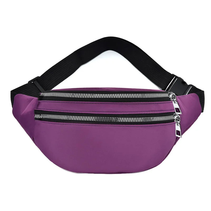 Damen Gürteltasche mit Großem Fassungsvermögen – Wasserdichte Sport Fanny Pack | Outdoor Running, Fitness & Reise Crossbody Tasche Kaufschwan®