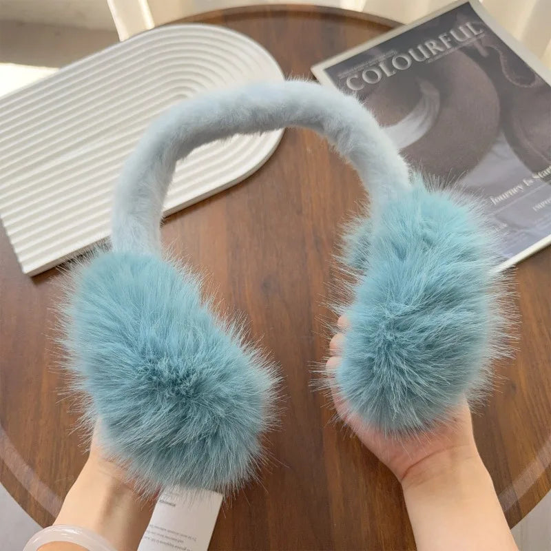 Winter Ohrwärmer – Unisex Weiche Plüsch Earmuffs | Outdoor Mode Einfarbig Ohrklappen-Schutz für Damen & Herren Kaufschwan®