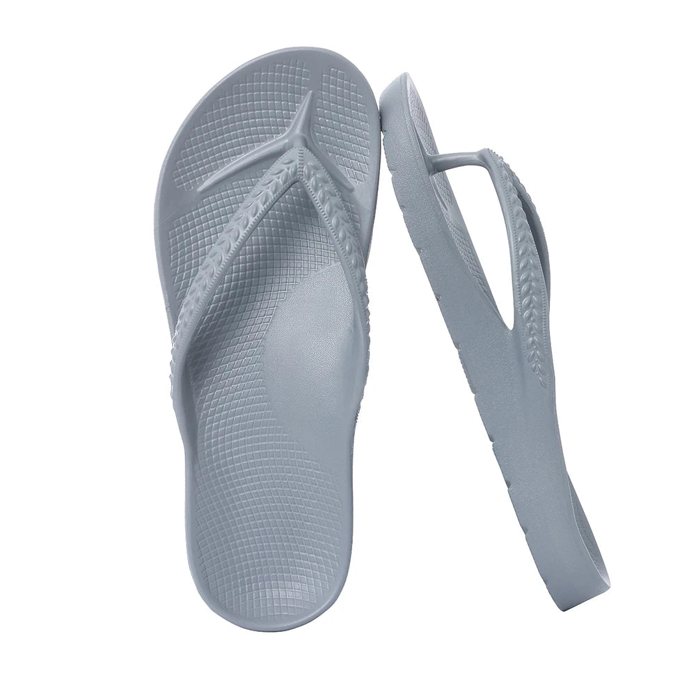 Flip-Flops für Herren | Sommer-Orthopädische Sandalen | Plantarfasziitis-Linderung | Weiche, Leichte Hausschuhe Kaufschwan®