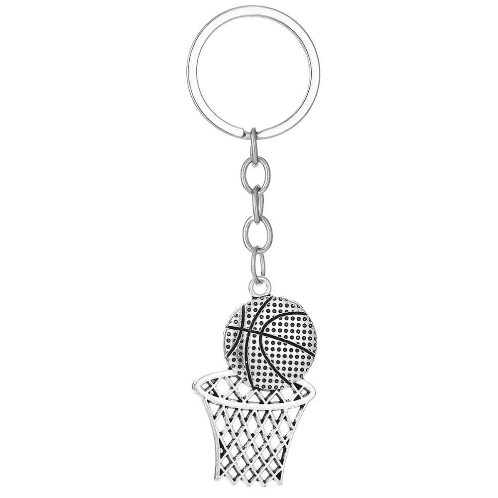 Sportlicher Basketball Anhänger – Kreativer Schlüsselanhänger | Cooles Geschenk & Taschenaccessoire für Basketballfans Kaufschwan®