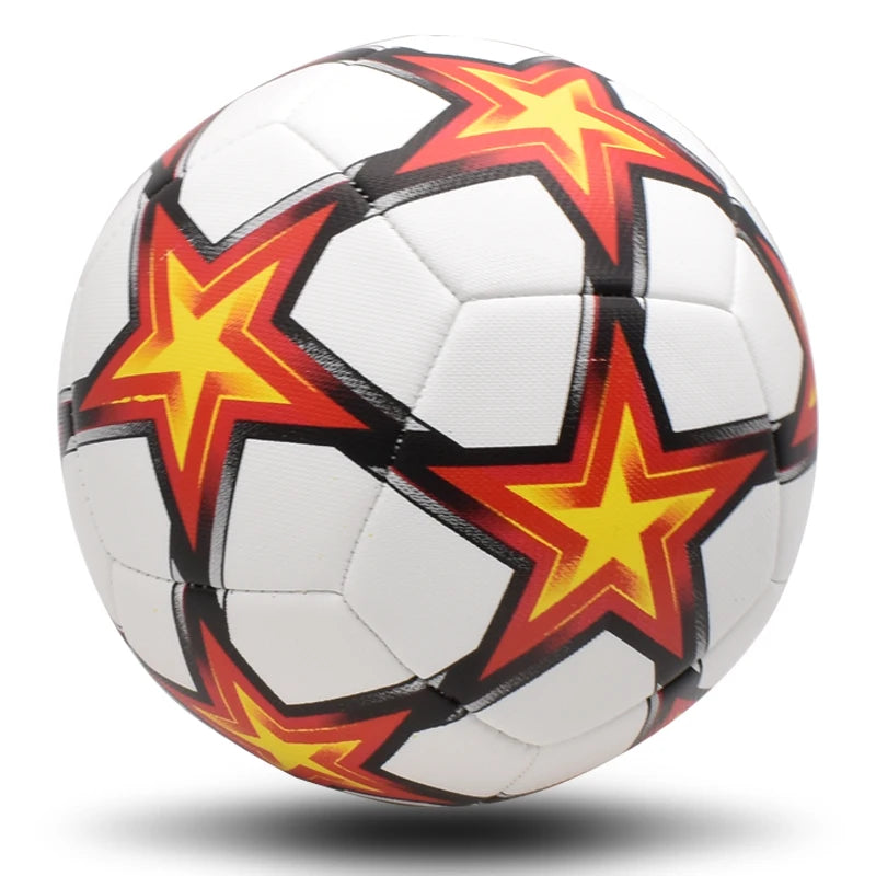 Professioneller Fußball Größe 5 – Hochwertiger Weicher PU Fußball | Outdoor Sport, Liga & Trainingsspiel Kaufschwan®