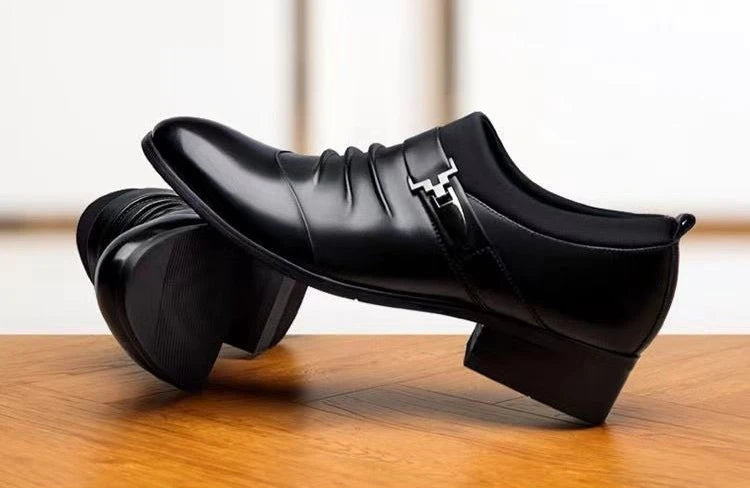 Herren Formelle Spitzschuhe – Hochwertige Luxus-Businessschuhe | Eleganter Stil für Herbst & Winter zum Günstigen Preis Kaufschwan®